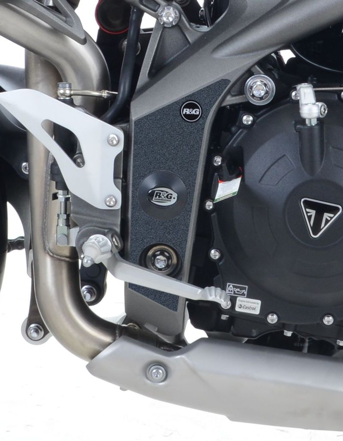 R&G Racing Boot Guard 2-piece (Frame only) Triumph Speed Triple S '16-'21, Street Triple R '16-'20, Street Triple RS '18-'20 & etc. R&G Racing Boot Guard 2-piece (Frame only) Triumph Speed Triple S '16-'21, Street Triple R '16-'20, Street Triple RS '18-'20 & etc.